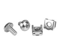 StarTech.com CABSCRWM620 M6 Rack Screws and M6 Cage Nuts - 20 Pack