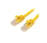 StarTech Cat5e Snagless Patch Cable - 1m Yellow - StarTech.com