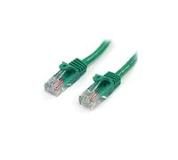 StarTech.com 3 m Green Cat5e Snagless RJ45 UTP Patch Cable - 3m Patch Cord - Ethernet Patch Cable - RJ45 Male to Male Cat 5e Cable (45PAT3MGN)