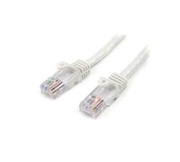 StarTech.com Cat5e Patch Cable with Snagless RJ45 Connectors - 2m White