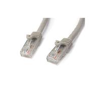 StarTech.com 7m CAT6 Ethernet Cable - Grey CAT 6 Gigabit Ethernet Wire -650MHz 100W PoE RJ45 UTP Network/Patch Cord Snagless w/Strain Relief Fluke Tested/Wiring is UL Certified/TIA