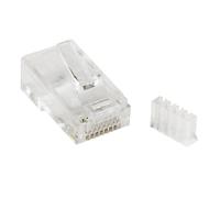 Cat 6 Rj45 Modular Plug For Solid Wire - 50 Pack