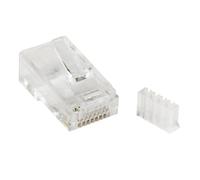 Cat 6 Rj45 Modular Plug For Solid Wire - 50 Pack