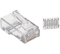 StarTech Cat.6 RJ45 Modular Plug for Solid Wire - 50 Pack - RJ-45