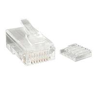 StarTech.com Cat-6 RJ45 tvinnad modulär kontakt - 50-pack | 50x Cat6 RJ45 stranded modular plugs, Bulk connector ends, Fits all Cat6 patch cables