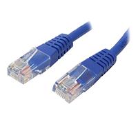 StarTech.com Cat5e Ethernet Cable - 1 ft - Blue - Patch Cable - Molded Cat5e Cable - Short Network Cable - Ethernet Cord - Cat 5e Cable - 1ft (M45PATCH1BL)