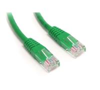 StarTech.com Cat5e Ethernet Cable - 10 ft - Green - Patch Cable - Molded Cat5e Cable - Network Cable - Ethernet Cord - Cat 5e Cable - 10ft (M45PATCH10GN)