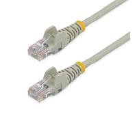 StarTech.com Cat5e Ethernet Cable - 100 ft - Gray- Patch Cable - Snagless Cat5e Cable - Long Network Cable - Ethernet Cord - Cat 5e Cable - 100ft (45PATCH100GR), Grey, 100 ft / 30.5m