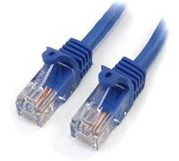 Startech.com Cat5e Ethernet Cable7 ft - Blue - Patch Cable - Snagless Cat5e Cable - Short Network Cable - Ethernet Cord - Cat 5e Cable - 7ft (RJ45PATCH7)
