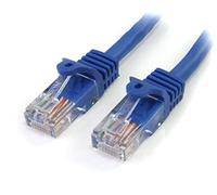 StarTech.com Cat5e Ethernet Cable75 ft - Blue - Patch Cable - Snagless Cat5e Cable - Long Network Cable - Ethernet Cord - Cat 5e Cable - 75ft (RJ45PATCH75)