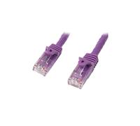 StarTech.com Cat5e Ethernet Patch Cable with Snagless RJ45 Connectors - 7 m, Purple
