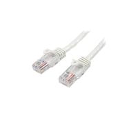StarTech.com Cat5e Ethernet Patch Cable with Snagless RJ45 Connectors - 7 m, White