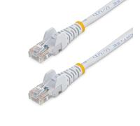 StarTech.com Cat5e Patch Cable with Snagless RJ45 Connectors - 10 ft - M/M - White (45PATCH10WH)