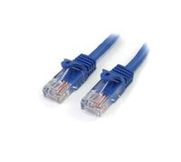 StarTech.com 5m Blue Cat5e Snagless RJ45 UTP Patch Cable - 5 m Patch Cord - Ethernet Patch Cable - RJ45 Male to Male Cat 5e Cable (45PAT5MBL)
