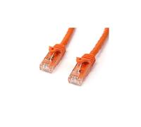 StarTech.com Cat6 patch cable with snagless RJ45 connectors â 100 ft, orange