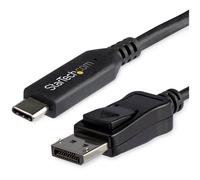 StarTech.com CDP2DP146B 6ft/1.8m USB C to DisplayPort 1.4 Cable - ...