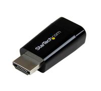 StarTech.com Compact HDMI to VGA Adapter Converter - Ideal for Chromebooks Ultrabooks & Laptops - 1920x1200/1080p