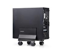 StarTech.com Computer Tower Cart Rolling Mobile CPU Caddy on Wheels (Casters) Max Load 46.3lb/21kg Adjustable PC Case Mount Desktop Floor Stand Steel Dolly
