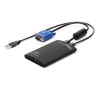StarTech.com Crash Cart Adapter - 1920 x 1200 - Portable Laptop USB 2.0 to KVM C