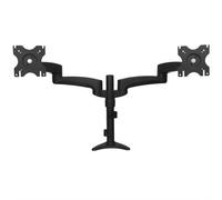 StarTech.com Desk-Mount Dual Monitor Arm - Articulating Clamp 13.6 kg 30.5 cm (12") 61 cm (24") 100 x 100 mm Black