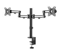 StarTech.com Desk Mount Dual Monitor Arm - Desk Clamp VESA Compatible Monitor Mo