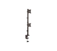 StarTech.com Desk-mount Dual Monitor Mount - Vertical Steel in Black StarTech.com Black