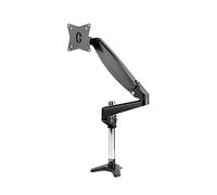 StarTech.com Desk Mount Monitor Arm for Single VESA Display up to 32" or 49" Ultrawide 8kg/17.6lb - Full Motion Articulating & Height Adjustable - C-Clamp, Grommet - Single Monitor Arm