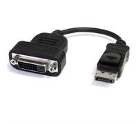 StarTech.com DisplayPort to DVI Adapter - Active DisplayPort to DVI-D Adapter/Video Converter 1080p - DP 1.2 to DVI Monitor Cable Adapter Dongle - DP to DVI Adapter - Latching DP Connector