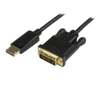 StarTech.com DisplayPort to DVI Converter Cable - DP to DVI Adapter - 3ft - 1920