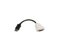 StarTech.com DisplayPort to DVI Adapter - DisplayPort to DVI-D Adapter/Video Converter - 1080p - DP 1.2 to DVI Monitor/Display Cable Adapter Dongle - DP to DVI Adapter - Latching DP Connector