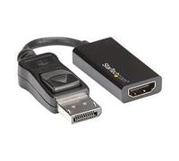 StarTech.com DisplayPort to HDMI Adapter - 4K 60Hz Active DP 1.4 to HDMI 2.0 Video Converter - DP to HDMI Monitor/TV/Display Cable Adapter Dongle - Latching DP Connector