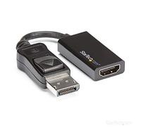 StarTech.com DisplayPort to HDMI Adapter - 4K 60Hz Active DP 1.4 to HDMI 2.0 Video Converter - DP to HDMI Monitor/TV/Display Cable Adapter Dongle - Latching DP Connector