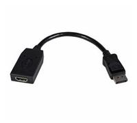 StarTech.com DisplayPort to HDMI Adapter - DP to HDMI Adapter/Video Converter - 1080p - VESA Certified - DP to HDMI Monitor/Display/Projector Adapter Dongle - Passive - Latching DP Connector
