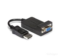 StarTech.com DisplayPort to VGA Adapter - Active DP to VGA Converter - 1080p Video - Durable - DP/DP++ Source to VGA Monitor Cable Adapter Dongle - DP 1.2 to VGA - Latching DP Connector