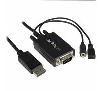 StarTech.com DisplayPort to VGA Adapter Cable with Audio - 6ft (2m)