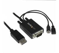 StarTech.com DisplayPort to VGA Adapter Cable with Audio - 6ft (2m)