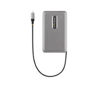 StarTech.com USB-C Dual Monitor Multiport Adapter up to 4K 60Hz USB-C DP Alt Mode Video Output & HDMI 2.0, or 1080p VGA, 100W PD Pass-Through, USB Type C Mini Dock, USB-C Docking Station, MST Hub