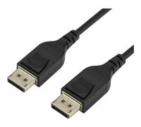StarTech.com 2 m VESA Certified DisplayPort 1.4 Cable - 8K 60Hz HBR3 HDR - 6 ft Super UHD DisplayPort to DisplayPort Monitor Cord - Ultra HD 4K 120Hz DP 1.4 Slim Video Cable M/M DP Connector