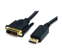 StarTech.com 6ft (1.8m) DisplayPort to DVI Cable - 1080p Video - DisplayPort to DVI Adapter Cable - DP to DVI-D Converter Single Link - DP to DVI Monitor Cable - Latching DP Connector