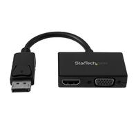 StarTech.com Travel A/V Adapter: 2-in-1 DisplayPort to HDMI or VGA