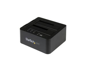 StarTech.com Dual Bay Hdd/ssd Duplicator With Usb 3.1 in Black StarTech.com Black
