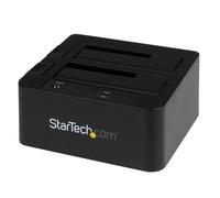 StarTech.com Dual-Bay USB 3.0 / eSATA to SATA Hard Drive Docking Station, Extern