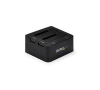 StarTech.com Dual-bay Usb 3.0 Sata & Ide Hard Drive Docking Station in Black StarTech.com Black