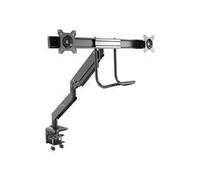 StarTech.com Dual Monitor Arm - Synced Height Adjustment - Grommet/Desk Clamp