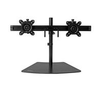 StarTech.com Dual-Monitor Stand - Horizontal - Black