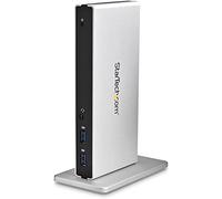 StarTech.com Dual-Monitor USB 3.0 Docking Station with DVI and Vertical Stand