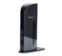 StarTech.com Dual Monitor USB 3.0 Docking Station with HDMI - DVI - 6 x USB Ports~Dual Monitor USB 3.0 Laptop Docking Station with HDMI & DVI/VGA, 6x USB-A Hub, GbE, Audio, Universal Type-A Dock - Windows/macOS/ChromeOS