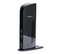 StarTech.com Dual Monitor USB 3.0 Docking Station with HDMI - DVI - 6 x USB Ports~Dual Monitor USB 3.0 Laptop Docking Station with HDMI & DVI/VGA, 6x USB-A Hub, GbE, Audio, Universal Type-A Dock - Windows/macOS/ChromeOS