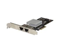 StarTech.com Dual Port 10G PCIe Network Adapter Card - Intel-X550AT 10GBASE-T & NBASE-T PCI Express Network Interface Adapter 10/5/2.5/1GbE Multi Gigabit Ethernet 5 Speed NIC LAN Card (ST10GPEXNDPI)