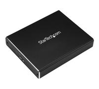StarTech.com Dual-Slot Drive Enclosure for M.2 SATA SSDs - USB 3.1 (10Gbps) - RAID - TAA